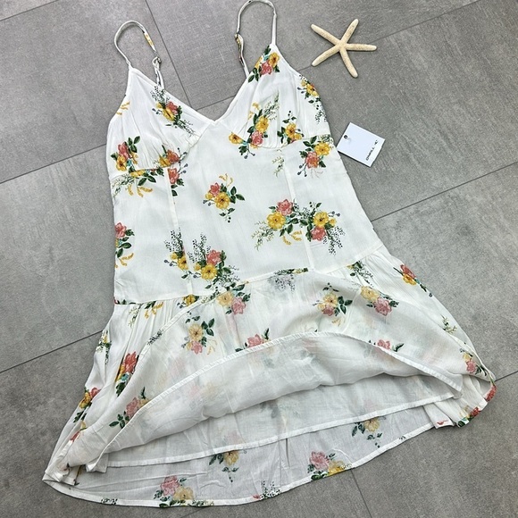 🔆O’Neill🔆 SLADE MINI DRESS CUTE Embroidered 70’s vacation girly - Picture 9 of 15